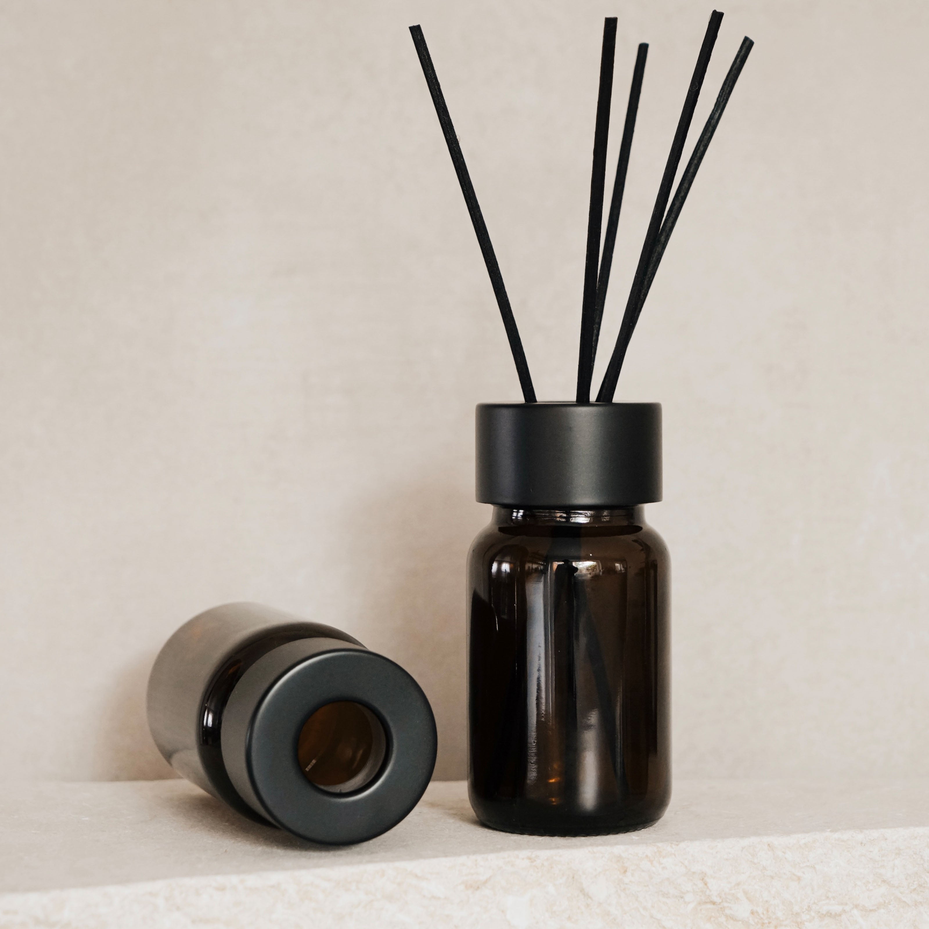 Duftdiffusor aus Braunglas – 200 ml - Koffs Design