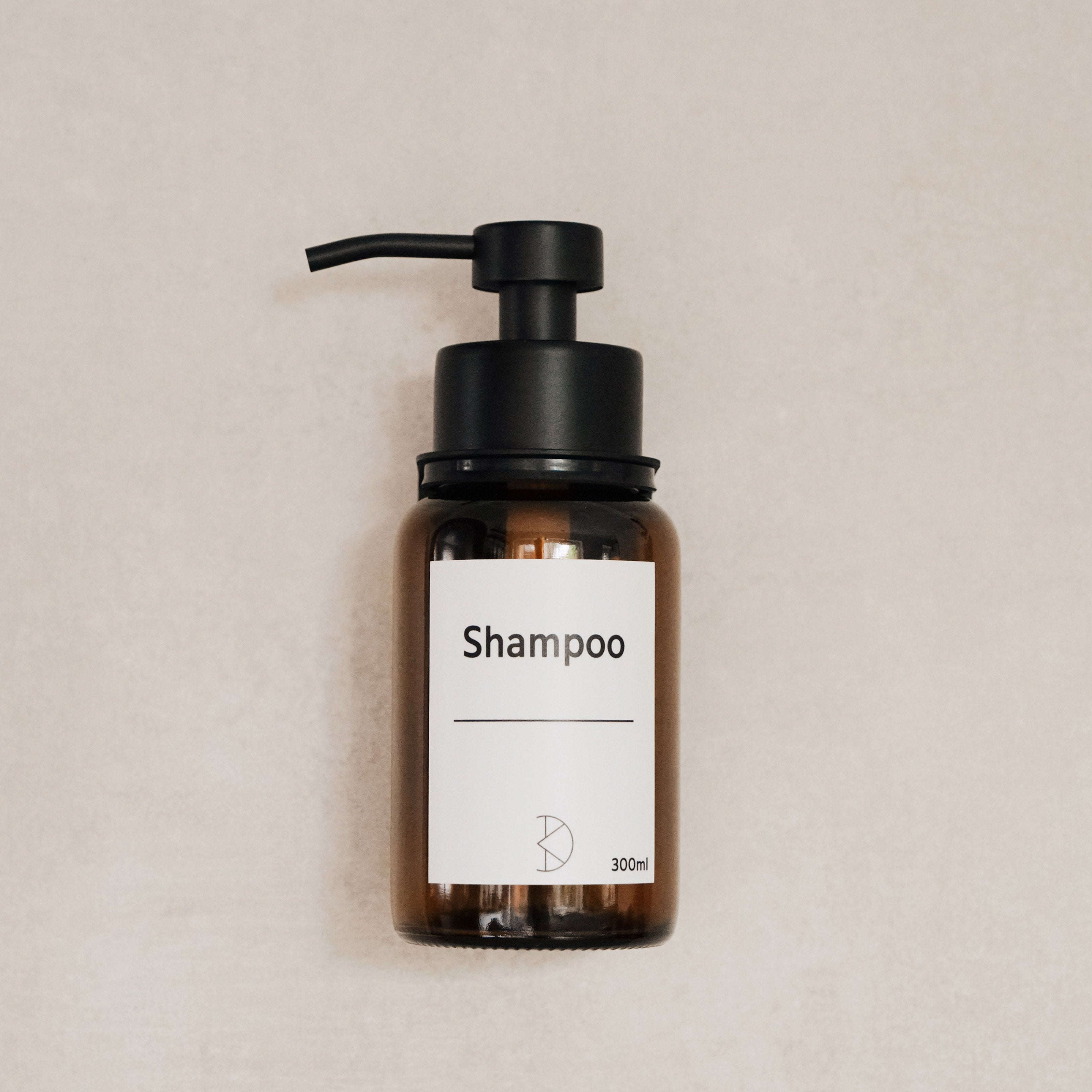 Premium Seifenspender Wandhalterung | 300ml Braunglas & Edelstahl | Ohne Bohren