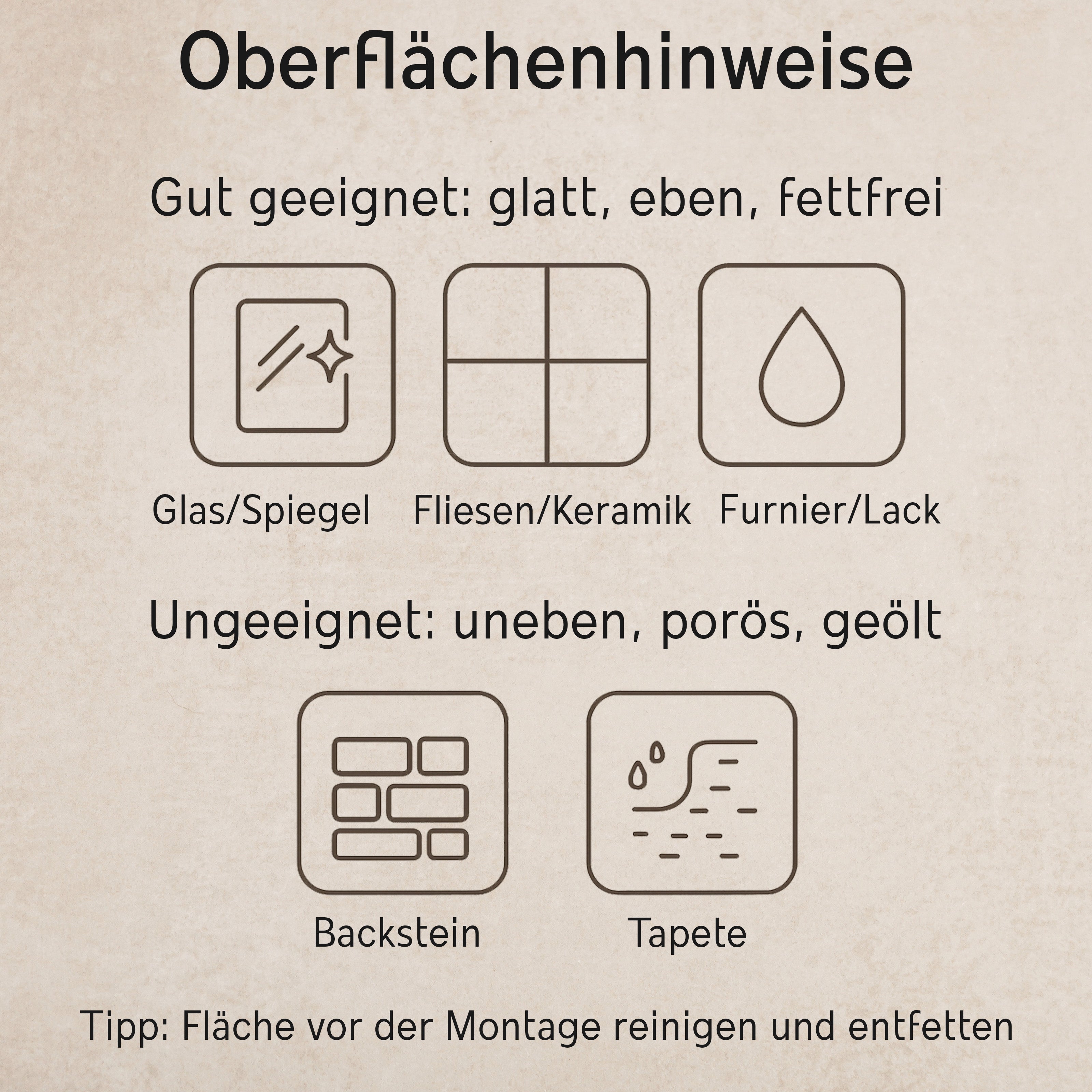 3er Wand-Seifenspender Set: Braunglas & Edelstahl – Perfekte Ordnung ohne Bohren