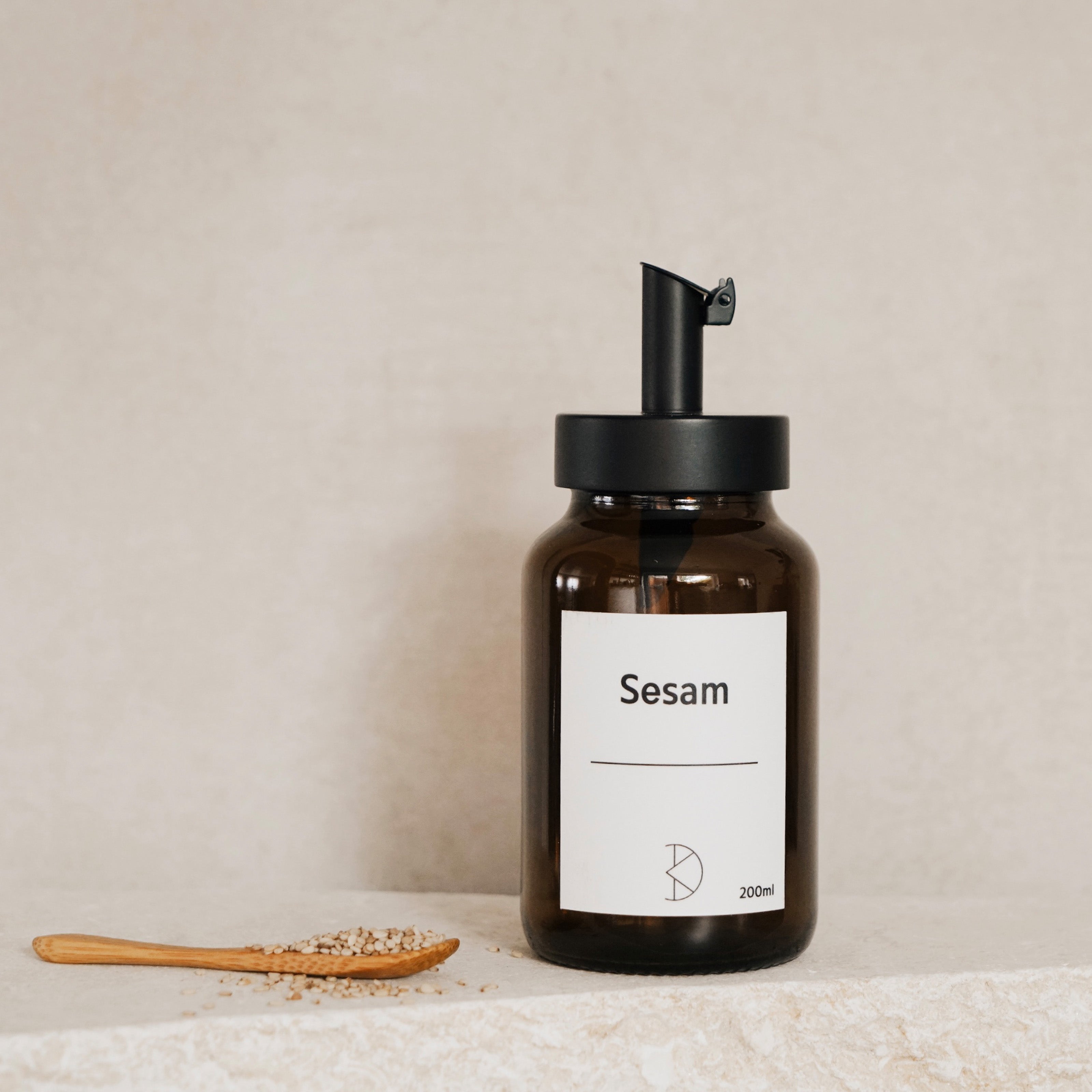 Zuckerstreuer mit Edelstahl-Dosierer – Stilvoll & vielseitig einsetzbar - Koffs Design