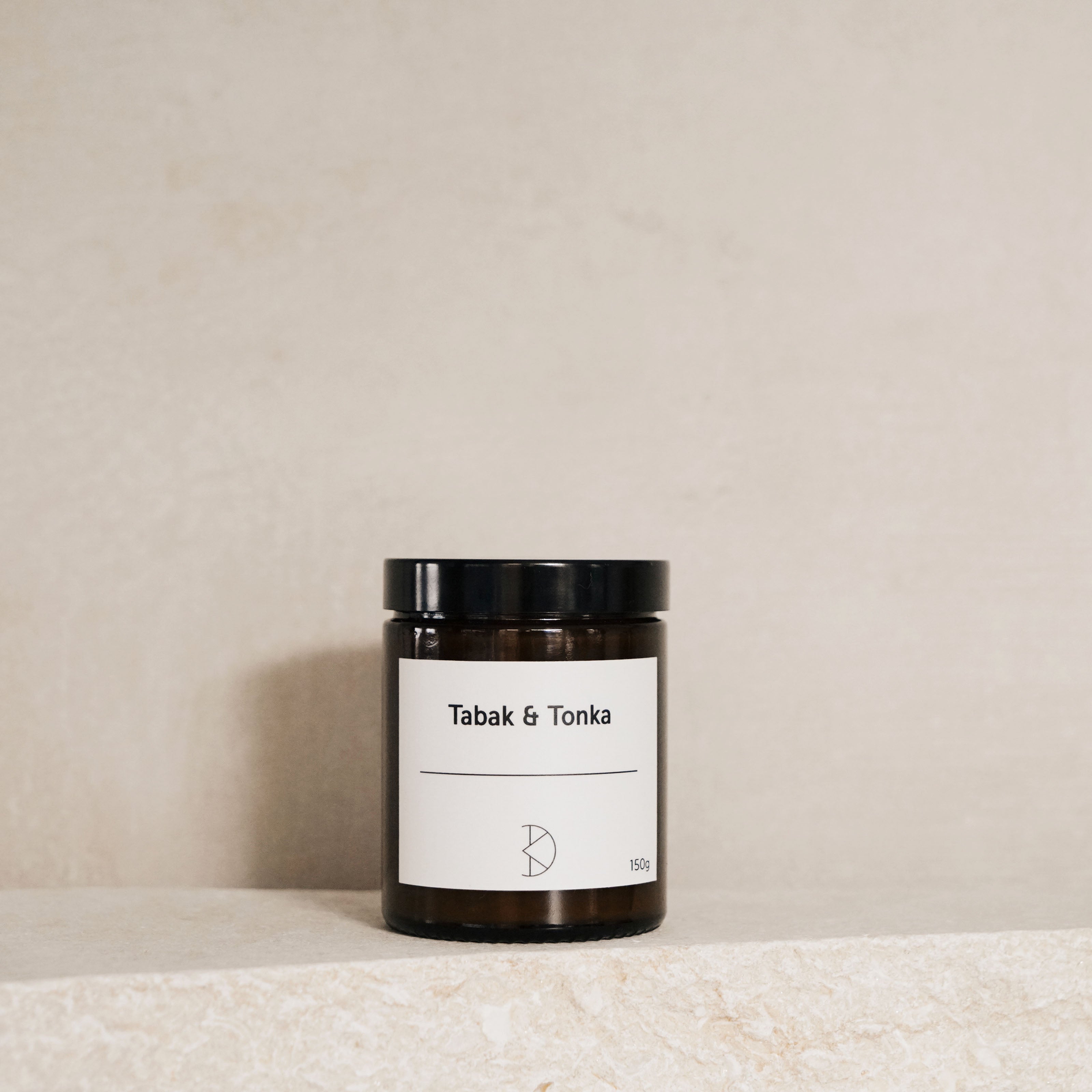 Duftkerze im Braunglas – handgegossen im Münsterland - Koffs Design