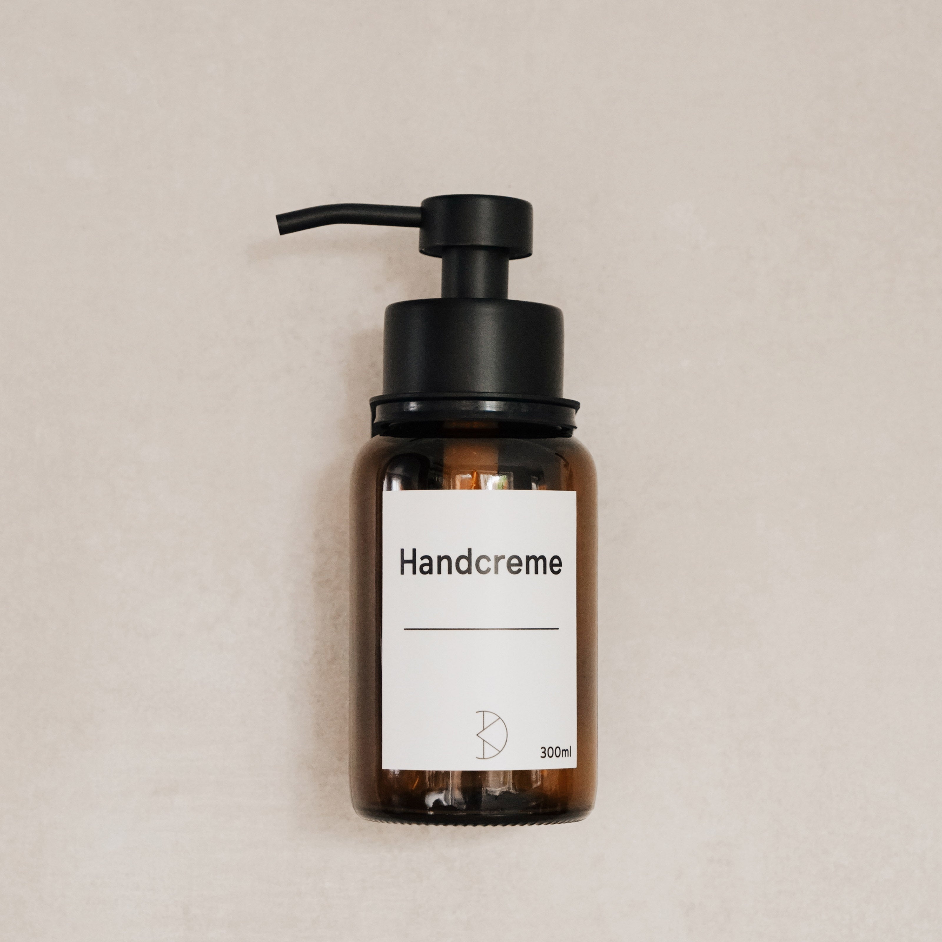 Premium Seifenspender Wandhalterung | 300ml Braunglas & Edelstahl | Ohne Bohren