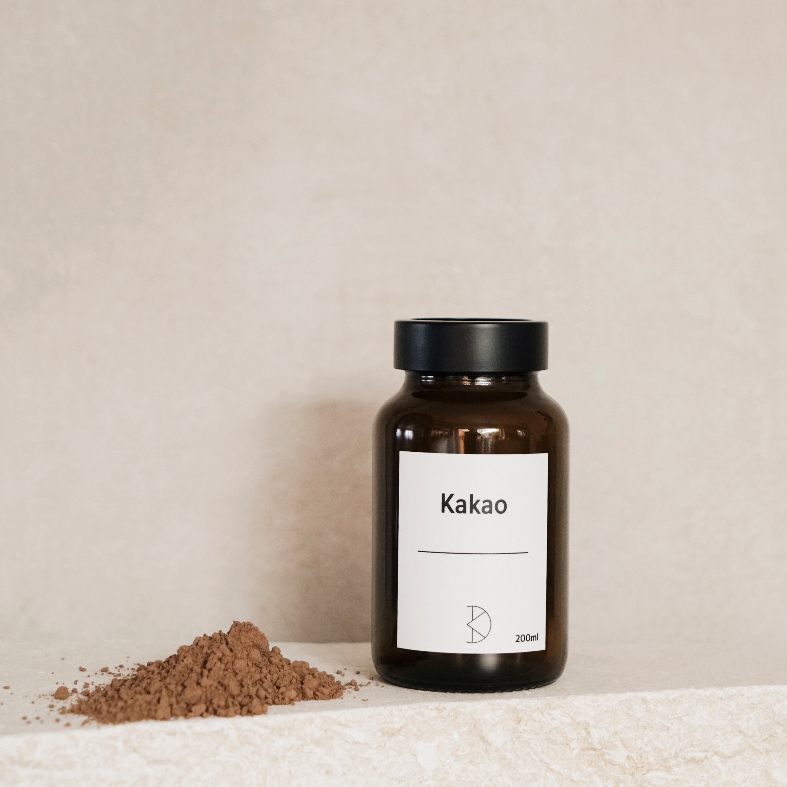 Puderzucker-, Kakao- & Zimtstreuer aus Braunglas – 150ml & 200ml mit Edelstahl-Dosierer - Koffs Design