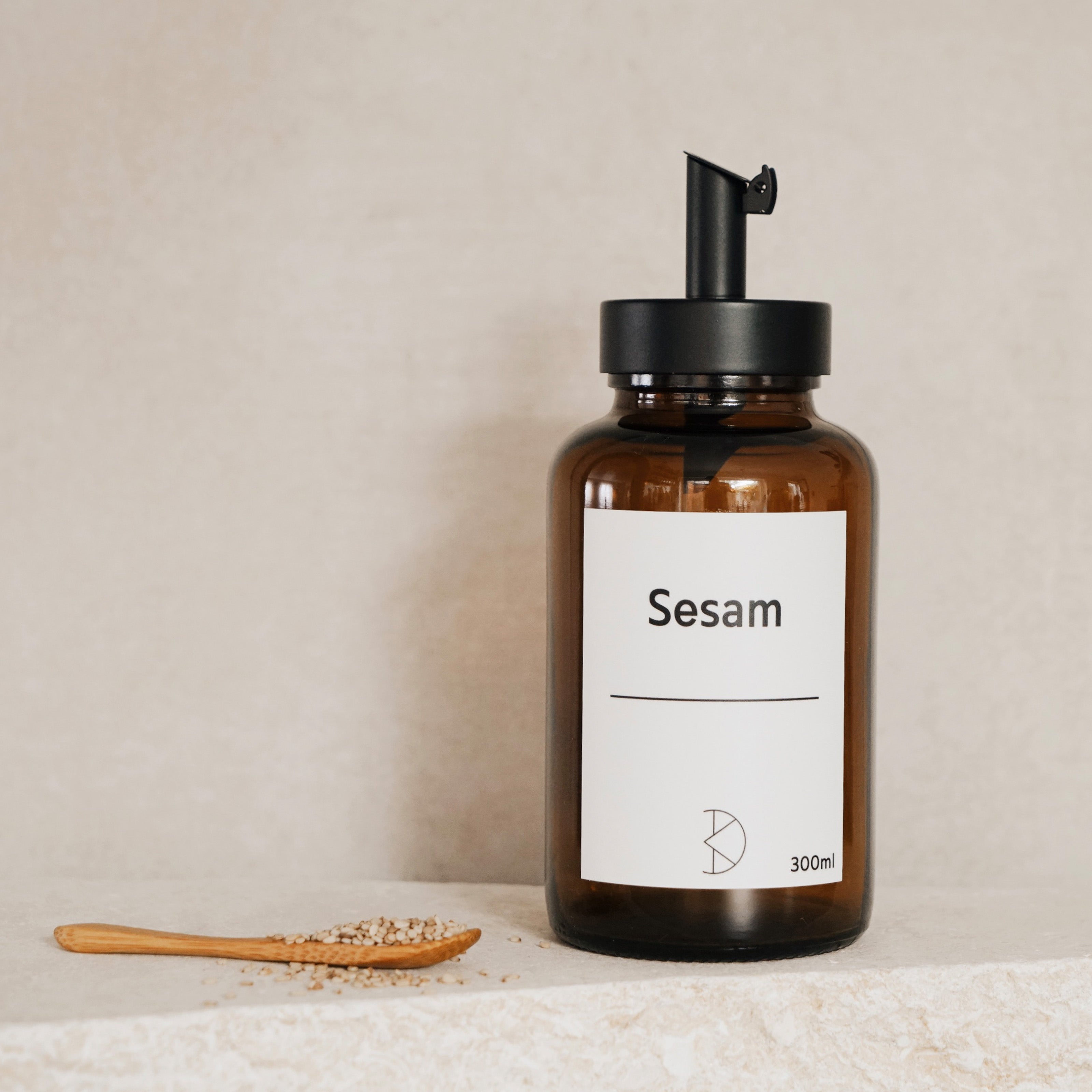 Zuckerstreuer mit Edelstahl-Dosierer – Stilvoll & vielseitig einsetzbar - Koffs Design